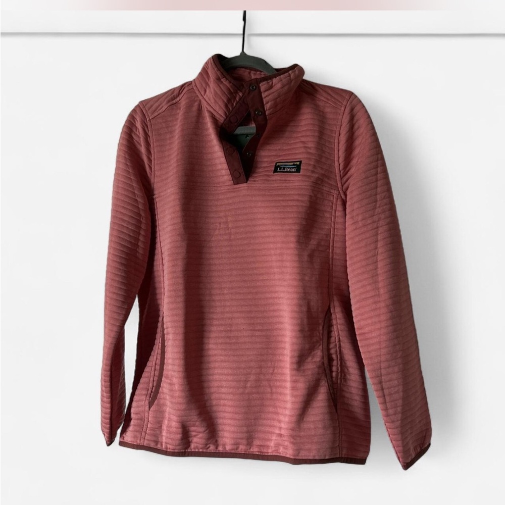 L.L. Bean Women's Pink Pullover Sweatshirt